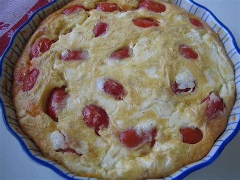 Clafoutis Tomates Cerise Ricotta Recette Ptitchef