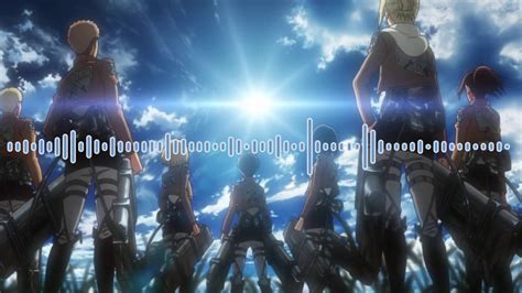 Nightcore Shingeki No Kyojin Attack On Titan Opening 1 Youtube