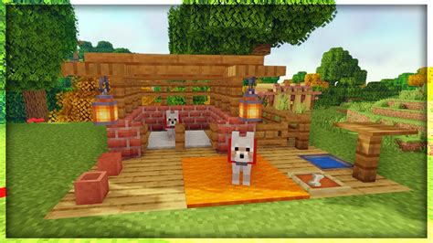 Minecraft Tutorial How To Build A Simple Dog House Youtube