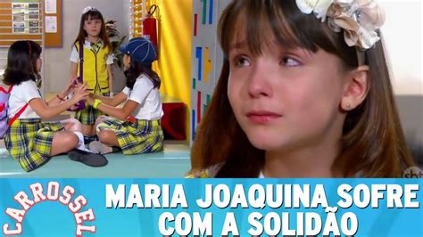 Maria joaquina sofre o castigo do silêncio Carrossel YouTube