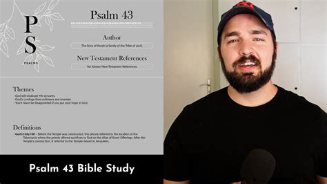 Psalm 43 Summary 5 Minute Bible Study — 2belikechrist