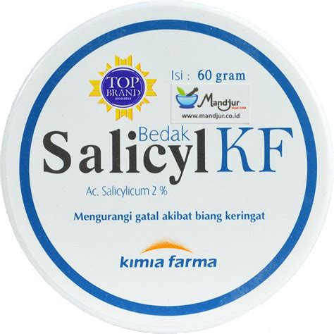 Jual Bedak Salicyl KF 60gr Shopee Indonesia