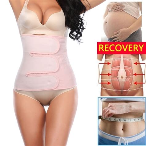 Postpartum Girdle C Section Recovery Belt Back Support Belly Wrap Belly