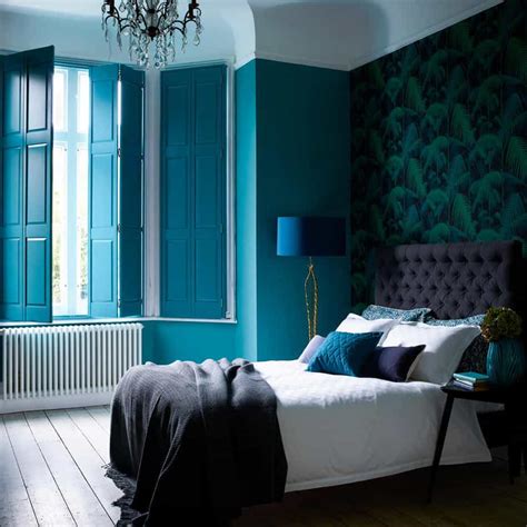 30 Teal Bedroom Ideas 2021 Super Fresh And Bold