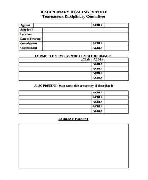 Free 10 Committee Report Templates In Ms Words Apple Pages Pdf