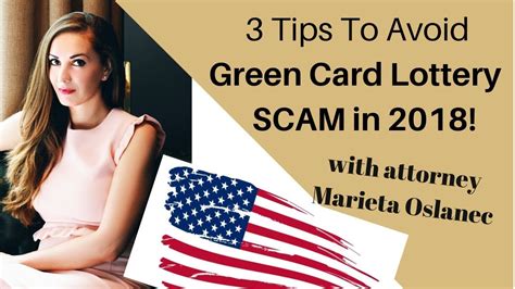 3 Tips To Avoid Green Card Lottery Scam 🇺🇸‼️ Youtube