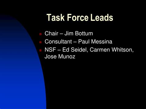 Ppt Acci Task Forces Update Powerpoint Presentation Free Download