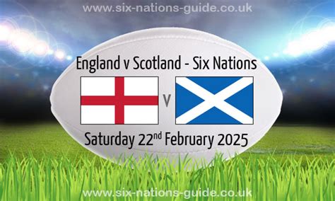 England V Scotland Six Nations 22 Feb 2025