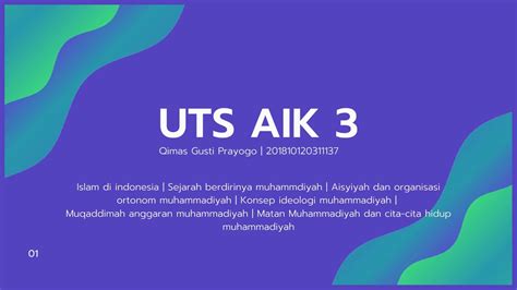 Tugas Uts Aik Mesin C Universitas Muhammadiyah Malang