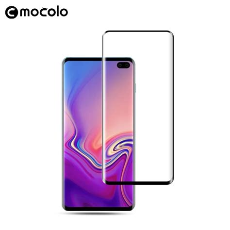 Para Samsung Galaxy S10 Cristal Templado MOCOLO Cristal Curvado 3D