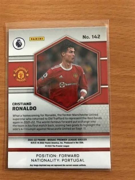 Cristiano Ronaldo Prizm Manchester United Nogueira Do Cravo E Pindelo