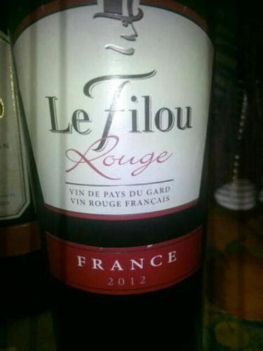 Le Filou Rouge Vivino