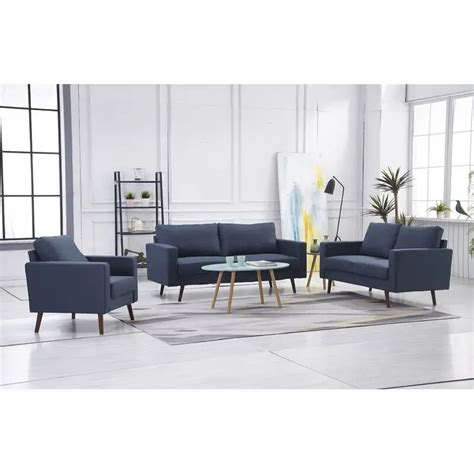 Owings 3 Piece Living Room Set VigsHome