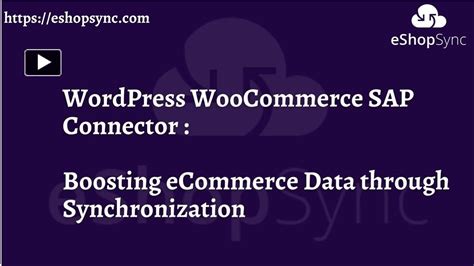 Ppt How To Install Sap And Woocommerce Integration Application