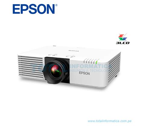 Proyector L Ser Epson Powerlite L U Lumenes Wuxga