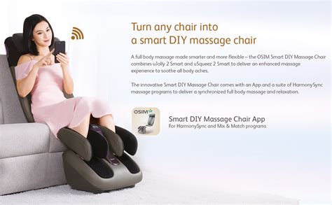 Osim Smart Diy Massage Chair Full Body Massage And Relaxation 24 Combinations Massage Programs