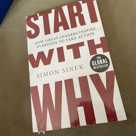 Start With Why By Simon Sinek Sealed Brand New Hobbies Toys Books