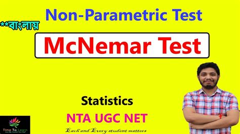 Mcnemar Test In Bengali Non Parametric Test When To Use Mcnemar Test