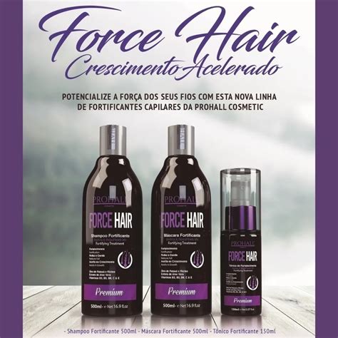 Prohall Kit Fortificante Crescimento Acelerado Force Hair Mercado Livre