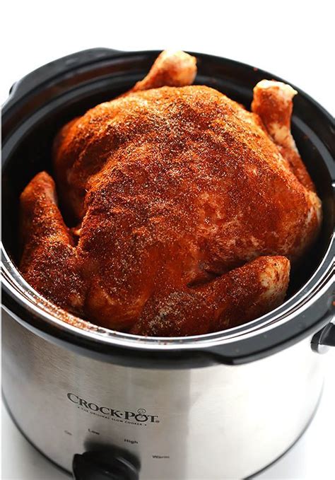 Slow Cooker Whole Chicken Recipe | AllFreeSlowCookerRecipes.com