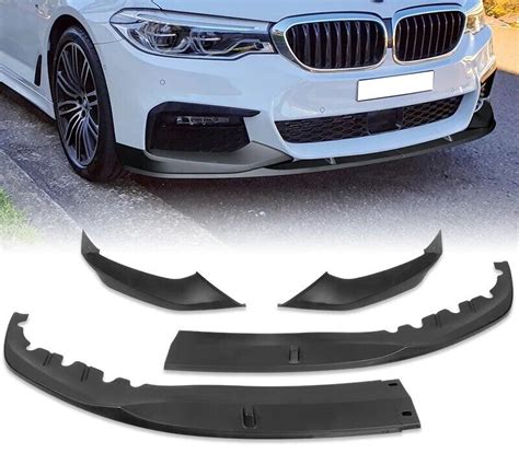 Spoiler Baffo Anteriore Lama Bmw Serie G G M Sport Nero