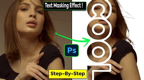 Photoshop Tutorial Text Masking Effect Typography YouTube