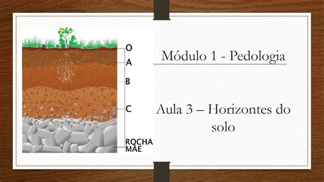 PARTE 2 Horizontes Do Solo Aulas De Solos 1 3 YouTube