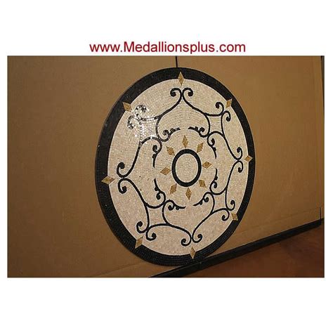 RUBY, 60" Mosaic Medallion - Polished - MedallionsPlus.com - Floor ...