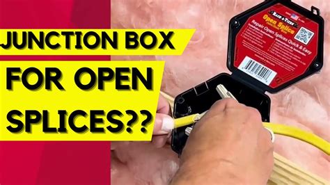 How To Pass An Electrical Home Inspection Open Splice Box YouTube