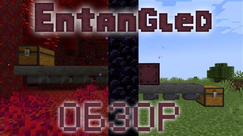 Minecraft Обзор мода Entangled Мод на быстрое перемещение предметов