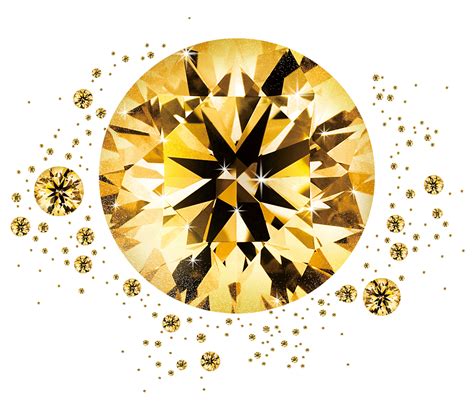 Yellow Diamond Png