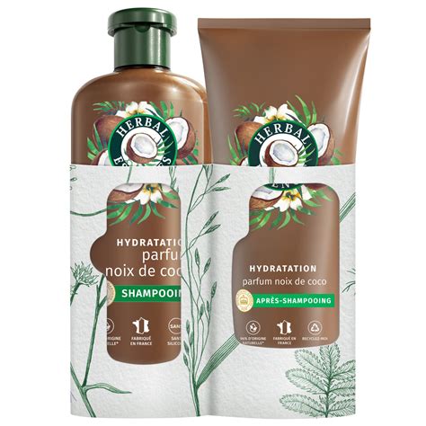 Coffret Shampooing Et Apr S Shampooing La Noix De Coco Herbal