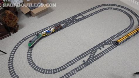 LEGO Train Track | Lego train tracks, Lego trains, Lego track