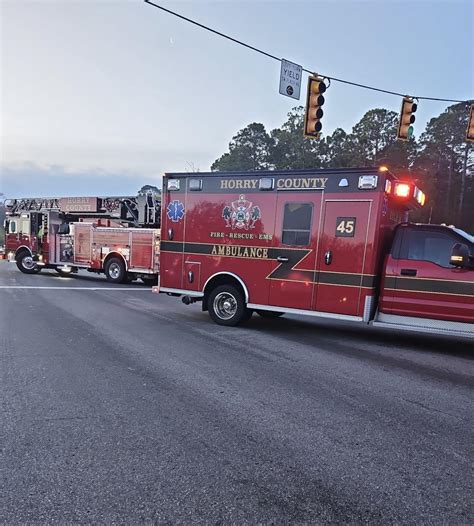 Horry County Fire Rescue - TRAFFIC ADVISORY: Please avoid the area of