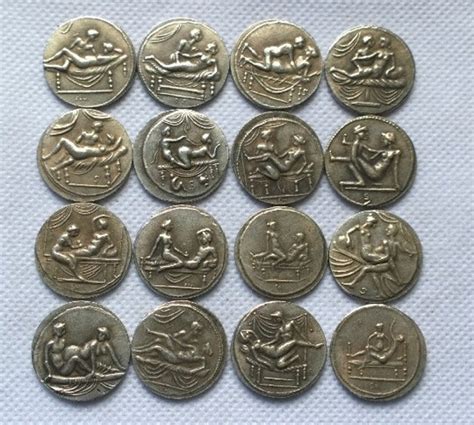 Sex Art Set 16 Hobo Coins Sexy Couple Special Greek Roman Etsy