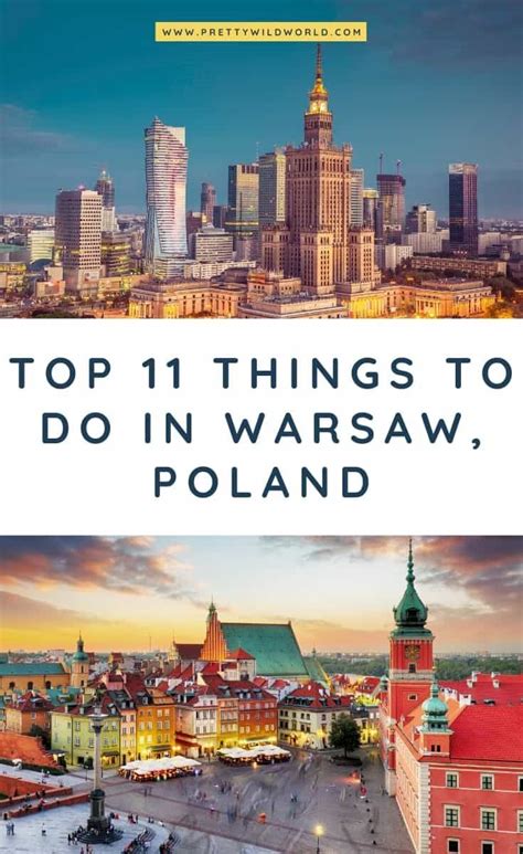 Top Things To Do In Warsaw Poland Europe Travel Poland Travel