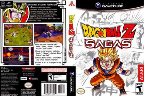 Dragon Ball Z Sagas Gamecube Videogamex