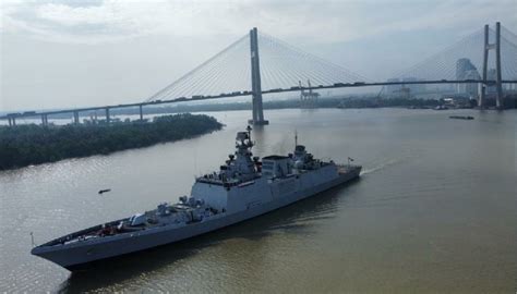 Indian Navy Ships Visit Vietnam To Boost Defence Cooperation