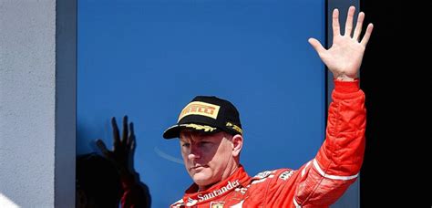 F Le Finlandais Kimi R Ikk Nen Prolonge Chez Ferrari Pour La Saison