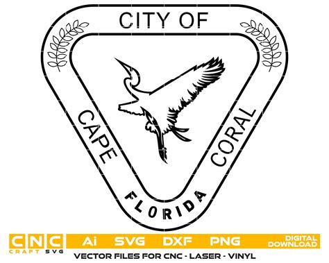 City Of Cape Coral Flag Logo Florida