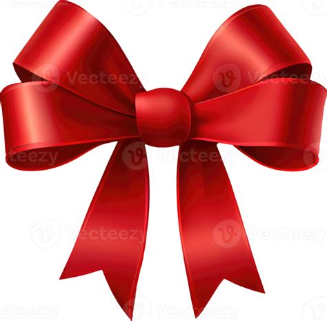 Realistic Red Bow 21183258 Png