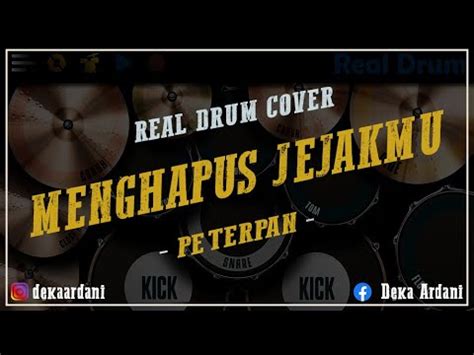 PETERPAN MENGHAPUS JEJAKMU REAL DRUM COVER LAGU NOSTALGIA YouTube