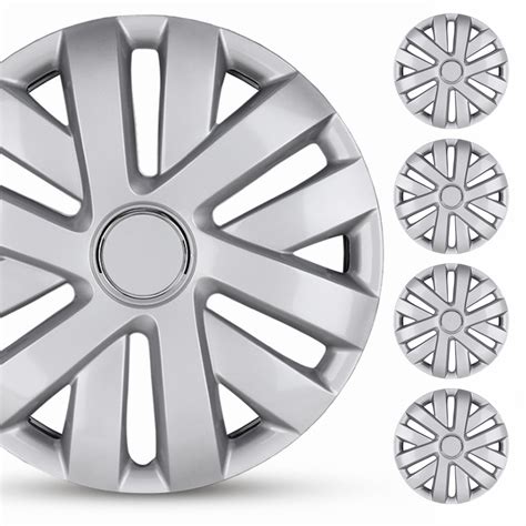 15 Set Of 4 Wheel Covers Snap On Hubcaps Full Hub Caps Fit R15 Tire