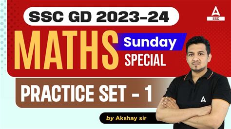 Ssc Gd 2023 24 Ssc Gd Maths By Akshay Awasthi Sir Ssc Gd Math