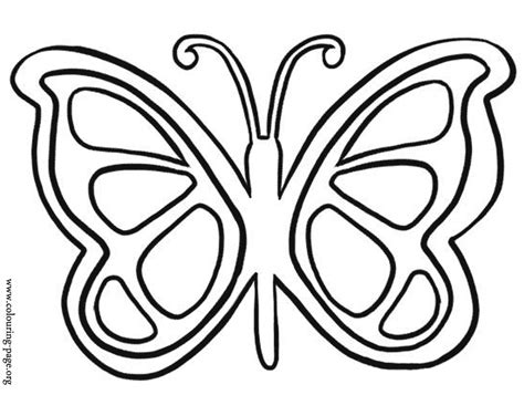 Butterfly Outline Coloring Pages Coloring Home Butterfly Coloring Pages Free To Download