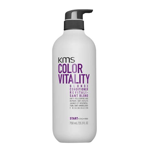 KMS Color Vitality Blonde Conditioner Backbar - Intense Hydration for