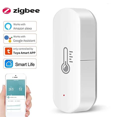 Smart Home Tuya Zigbee Temperature Humidity Sensor Smart Life APP