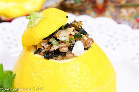 Stuffed Patty Pan Squash Recipe