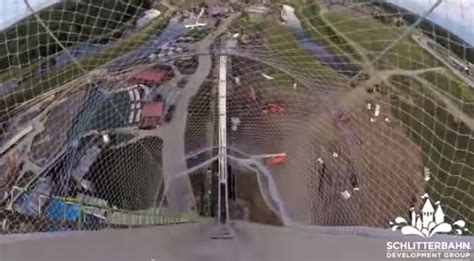 Verruckt Water Slide Pov Video Watch Humans Ride World S Tallest Water