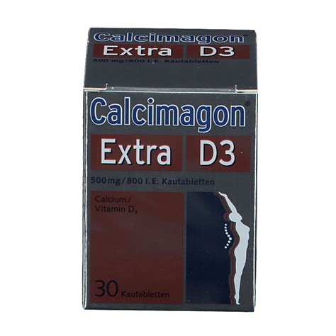 Calcimagon Extra D Mg I E Kautabletten St Shop